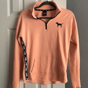Pull over half zip